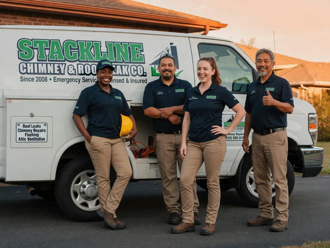 Chimney flashing repair company in Aurora, SD